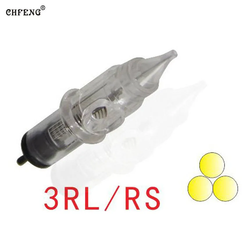 

Permanent Makeup Cartridge Needles 10Pcs Eyebrow Lip Microblading Rotary Machine Pen Tattoo Power Supply Footpedal Tattoo Supply