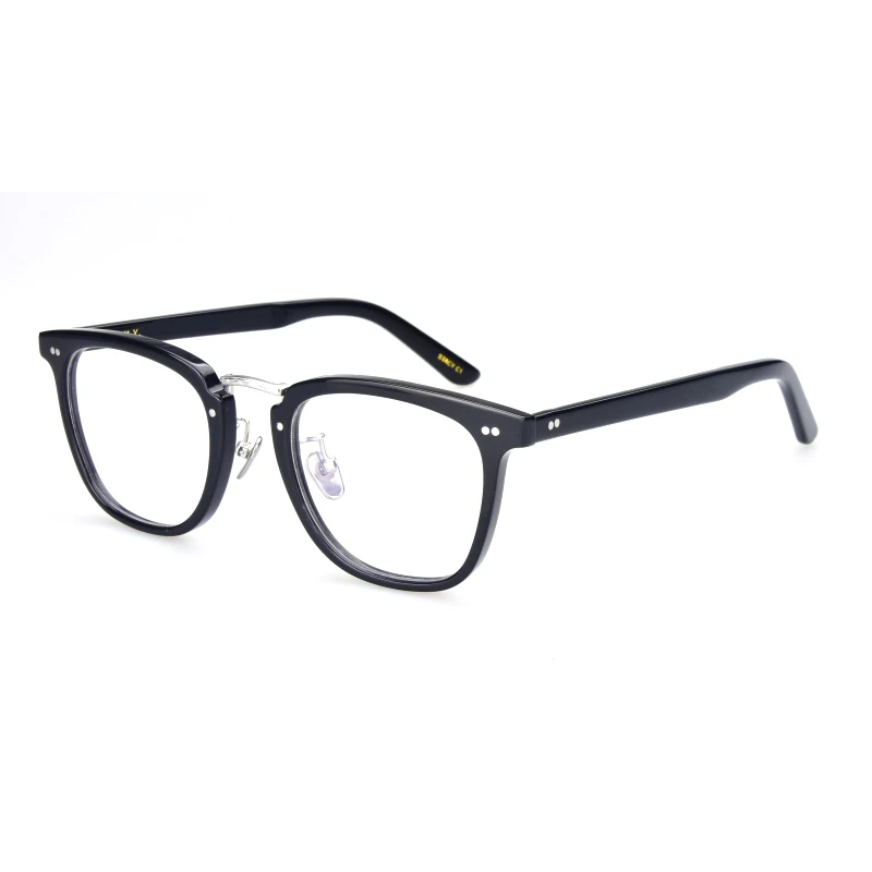 

Handmade Acetate Men's Glasses Optical Myopia Prescription Glasses Frame Men Women Spectacle oculos de grau Yellow