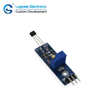 

High quality 2PCS Hall Sensor Module Magnetic Swich Speed Counting Sensor Module Field Detecting For Smart Car