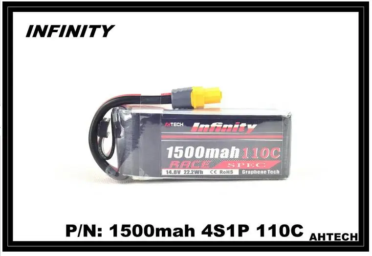 Infinity 1300 1500 1550 мА/ч, 45C 85C 90C 110C 3S 4S 11,1 V 14,8 V Перезаряжаемые LiPo Батарея с SY60 XT60 коннектор RC