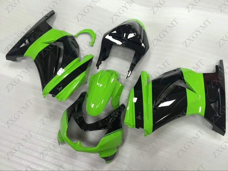 Abs Fairing Ninja 250R 2008 - 2014 Green Black Abs Fairing EX250 2010 Fairing EX250 2011 Abs Fairing Ninja 250R 2008 - 2014 Green Black Abs Fairing EX250 2010 Fairing EX250 2011