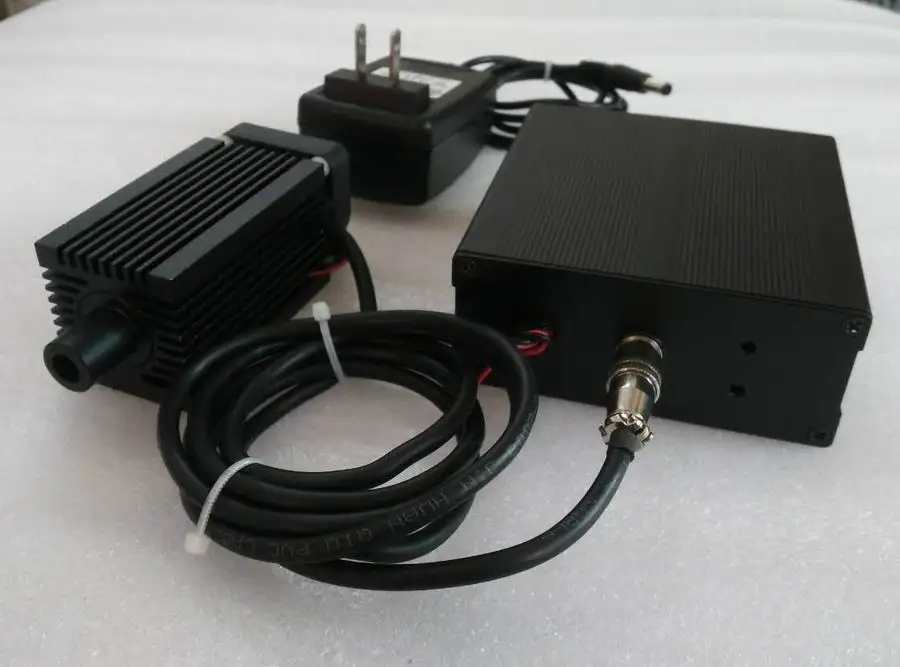 Real power 1 2 W 1200mw 635nm 638nm красный оранжевый лазерный модуль с TTL PSU stage|Комплекты умного