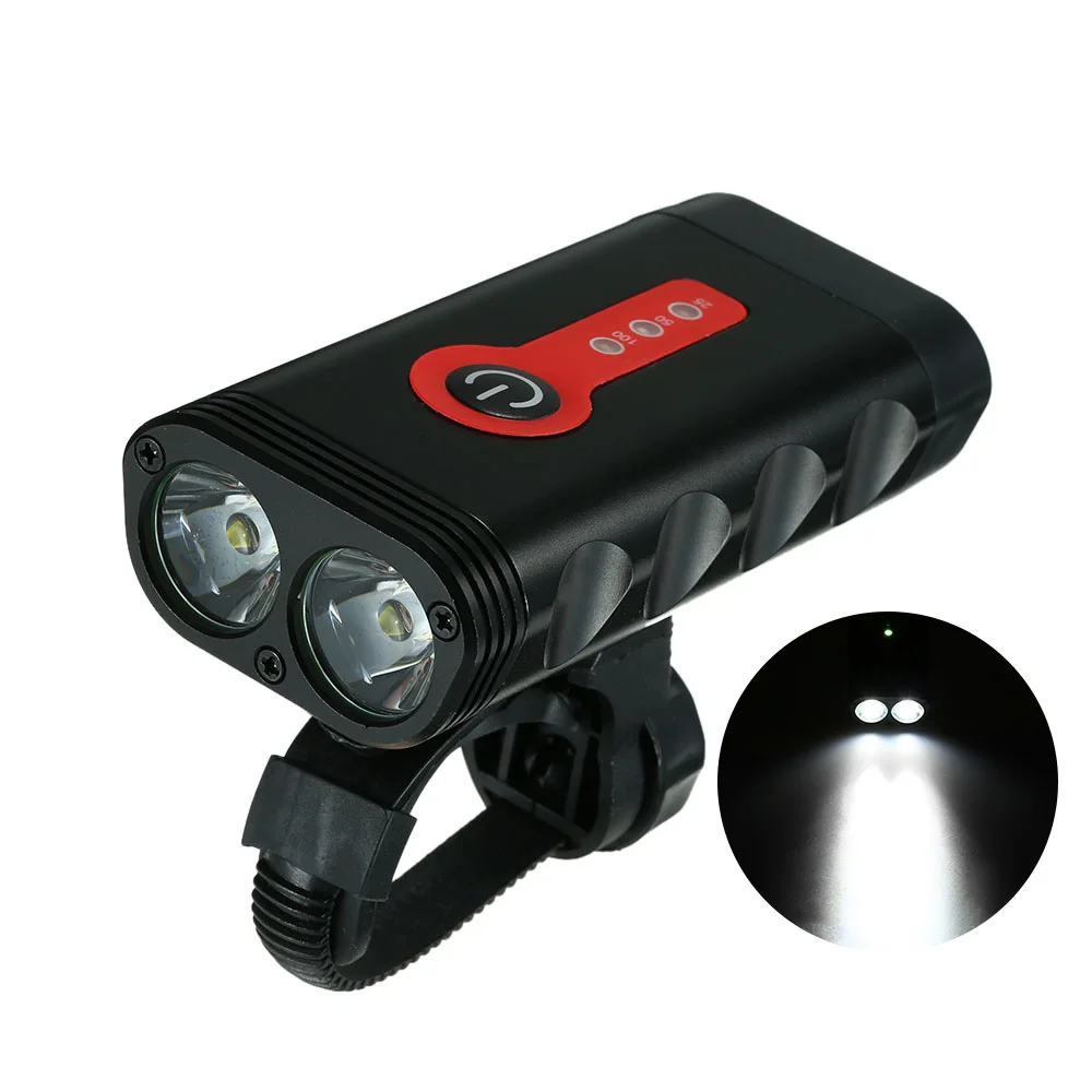 USB Rechargeable Bike Light 600LM MTB Safety Flashlight LED Bicycle