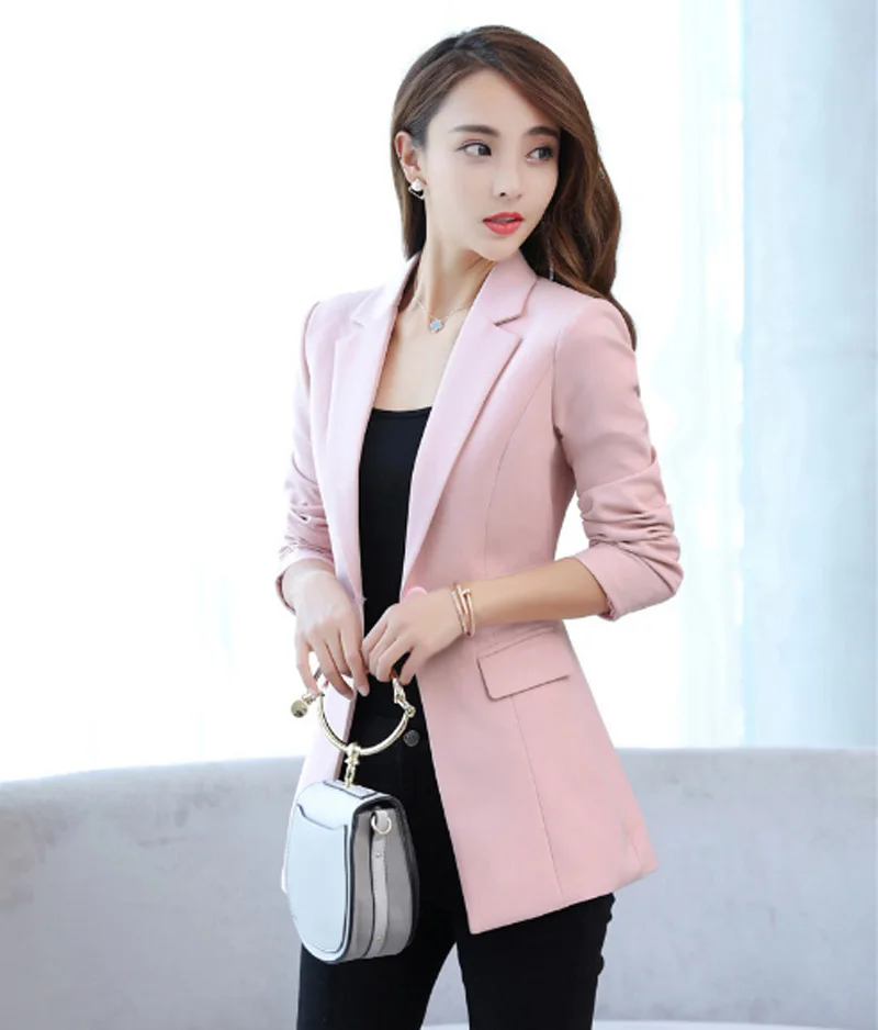 Blazer Feminino Manga Longa New Full Flying Roc Hot Sale Woman Sleeve Blazer Office Jacket Casual Fashion Style Clothing