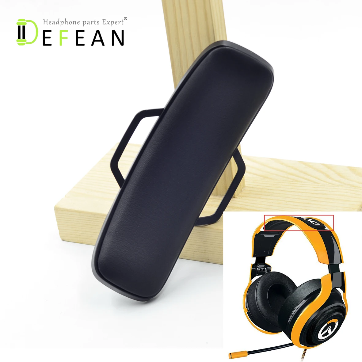 Overwatch Tournament Edition headphone Ear pads cushion for Razer ManO/'War 7.1