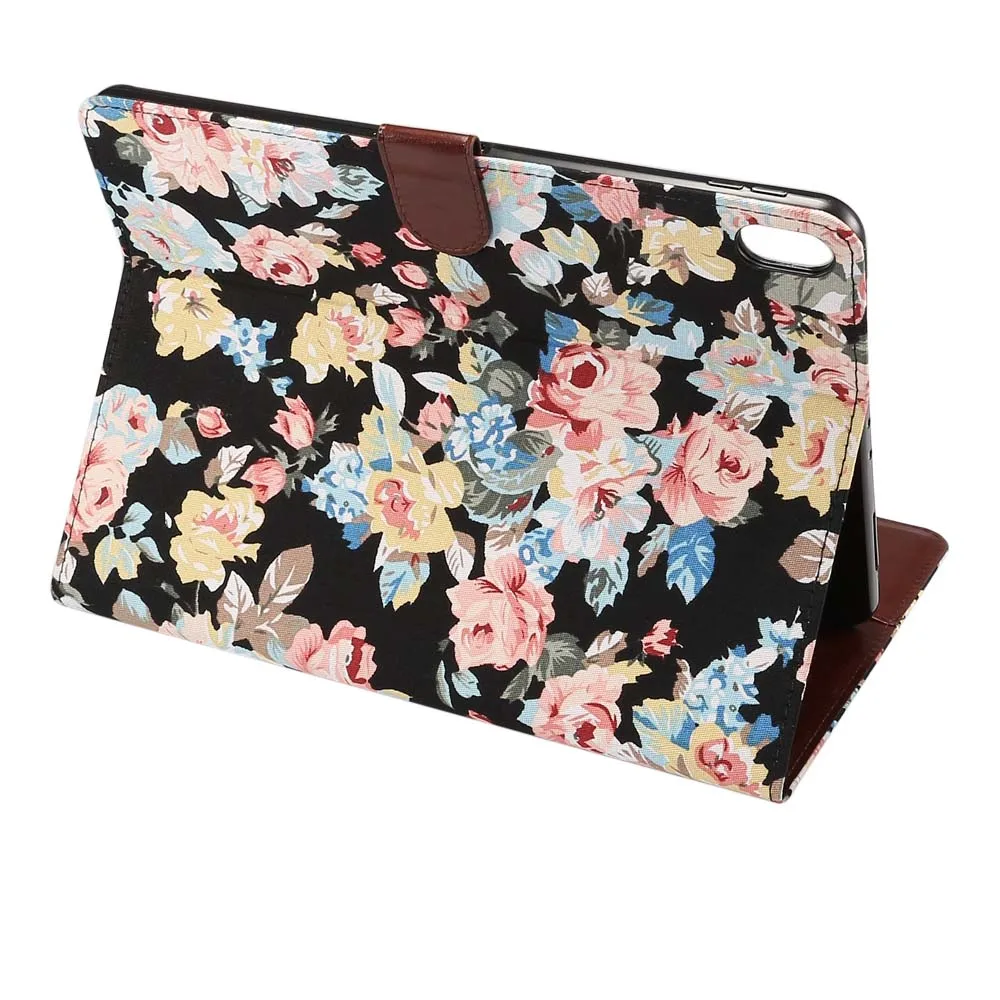 

Women Fashion Print Case For iPad Pro 11 inch Smart Cover For iPad Pro 11'' Flip Case Funda with Stand Card Slots Function