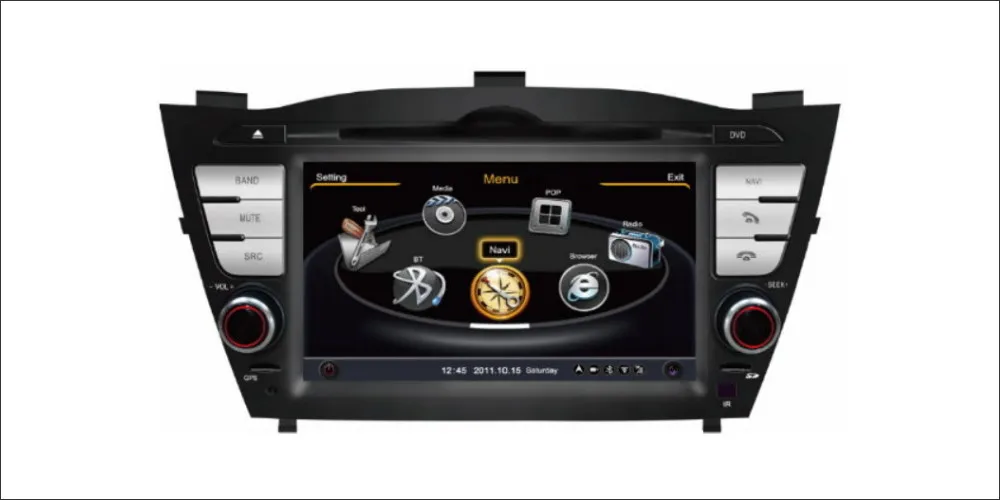 Perfect Liislee Car Android Multimedia For Hyundai IX35 2010~2013 Radio CD DVD Player GPS Navi Map Navigation Audio Video Stereo System 17