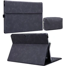 Роскошный чехол-книжка из искусственной кожи для Microsoft Surface pro 7 6 5 4 3 X Tablet funda для Surface Go Go2, женская и Мужская откидная крышка