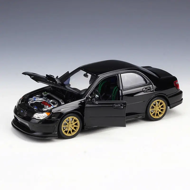 Welly 1:24 Subaru Impreza WRX STI литья под давлением модель спортивный гоночный автомобиль Транспортное средство Новое в коробке