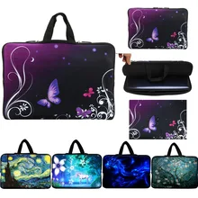 15 дюймов Тетрадь ноутбука Carry чехол держатель для сумки кисета Защитная сумка для 1" 15" 15," 15,6" HP Dell Acer ноутбука MSI