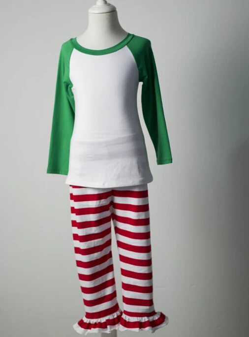 Latest High Quality Knitting Cotton pyjamas raglan sleeve