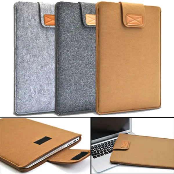 

New Hot Soft Sleeve Felt Bag Case Cover Anti-scratch for 11inch/ 13inch/ 15inch Macbook Air Pro Retina Ultrabook Laptop Tablet X