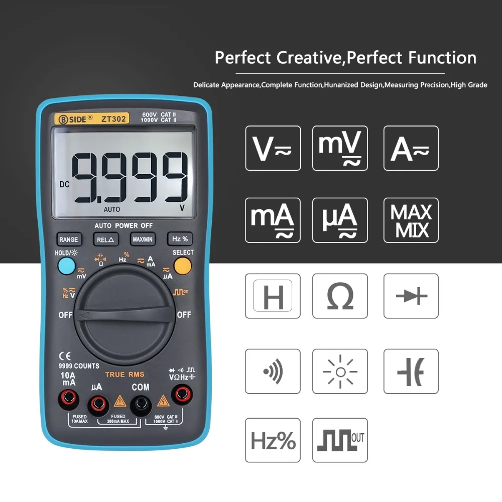 High Quality rms digital multimeter