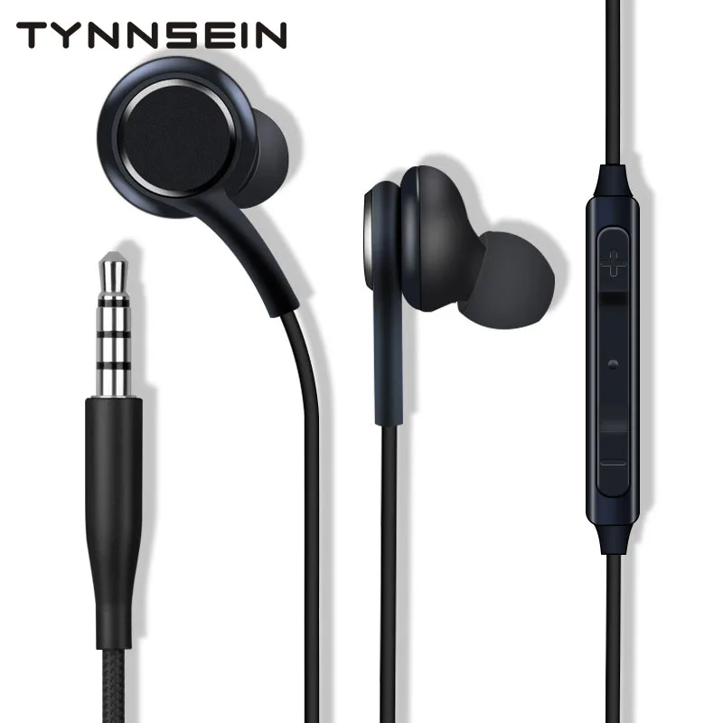 

Tynnsein Hot Sell NR60 In Ear Earphones Noise Isolating Earbuds Sport Stereo Earphone with Mic for Universal Mobile Phone