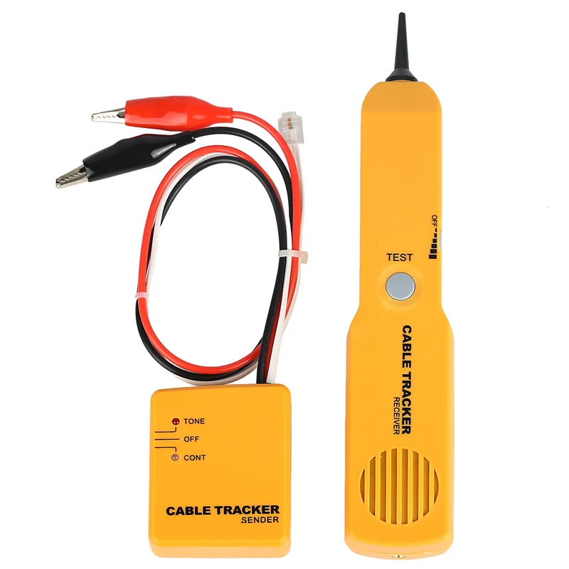 Tracker Diagnose Tone Finder Telephone Wire Cable Tester Toner Tracer