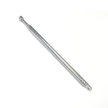Radio antenna 4 parts telescopic antenna 6-106 aerial BNC adapter head antenna 385mm