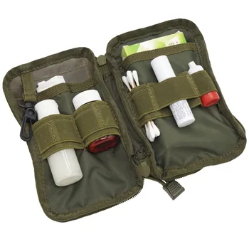 

Outdoor Climbing EMT Bag Accessory Package EDC EMT Small Waist First Aid Package Molle Tactical Mobile Phone Package