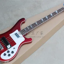Красный и красный взрыв и Черный завод на заказ рикенбэк на заказ 4003 firglo 4 струны бас гитара ricken bass