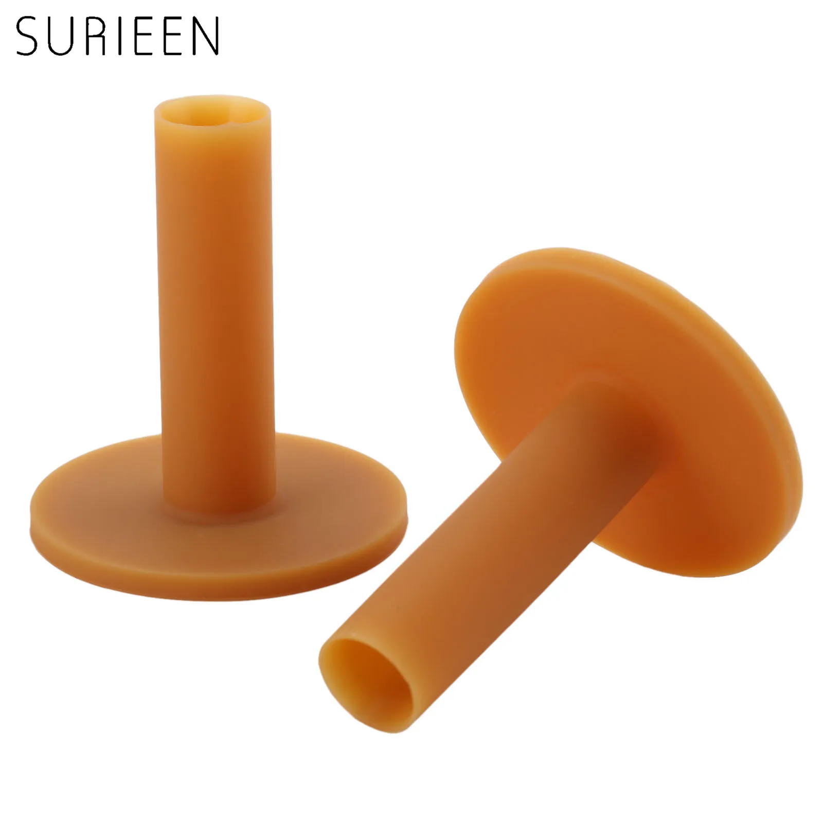 55mm Durable Rubber Golf Tees with Friction Hold Driving Range Practice Golf Ball Holder