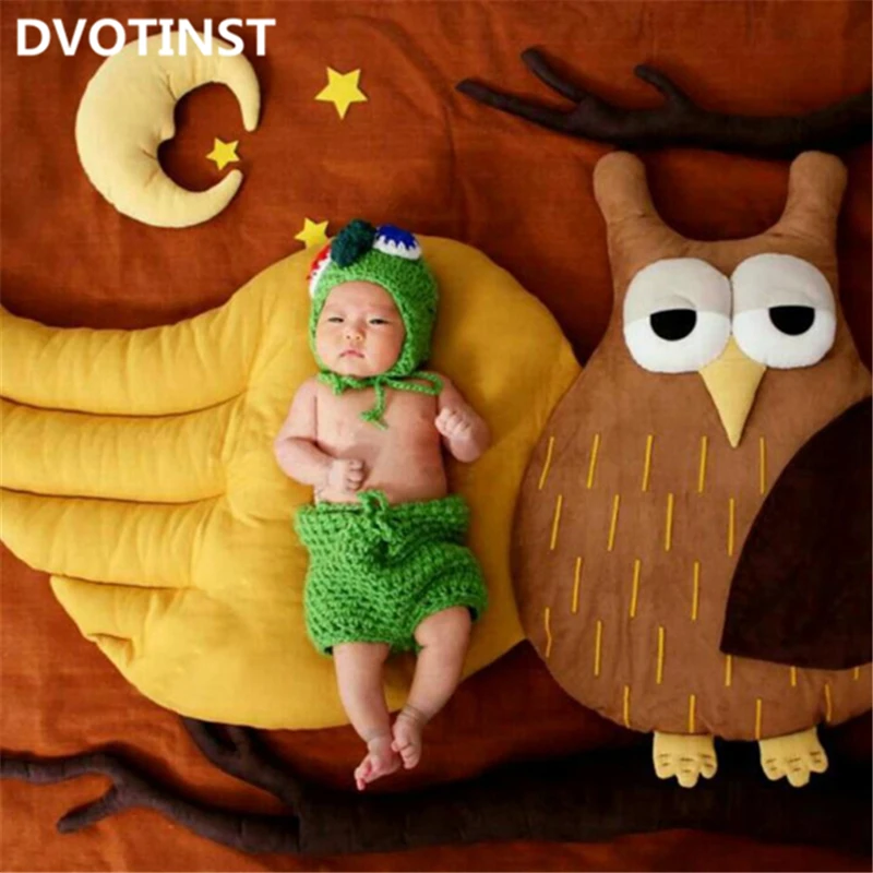 

Dvotinst Newborn Baby Photography Props Animals Owl Theme Background Fotografia Accessories Infant Studio Shooting Photo Props