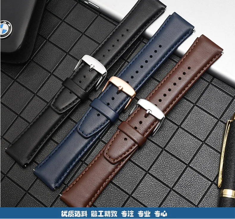 Стиль первый слой воловьей кожи часы ремень huawei B5 серии браслет из мягкой кожи запястье 18 мм huawei часы gt ремешок