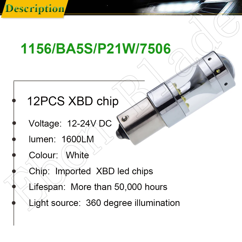 ba15s led MD1156-CREE-60W-W (4)