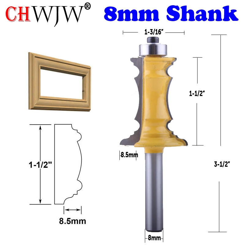 Us 6 65 Chwjw 1pc 8mm Shank 1 1 2