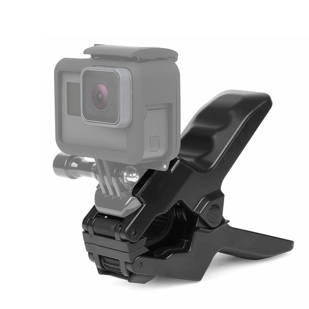 

Portable Jaws Flex Clamp For Gopro Hero 7 6 5 Session SJCAM M10 Xiaomi Yi 4K H9 Camera Clamp Mount Go pro 7 Cam Accessory
