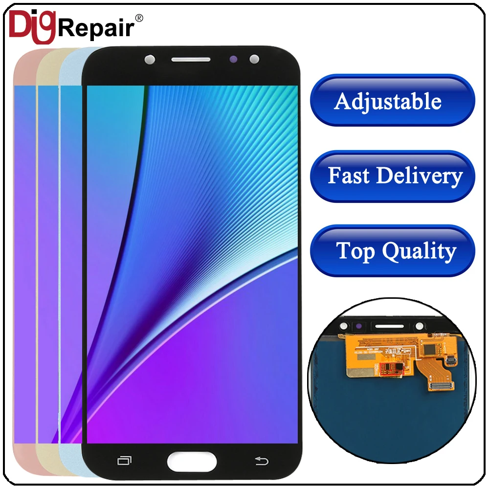 

5.5" J730 LCD For Samsung Galaxy J7 Pro 2017 J730 J730F LCD Display With Touch Screen Digitizer Assembly J730F J730GM J730G LCD