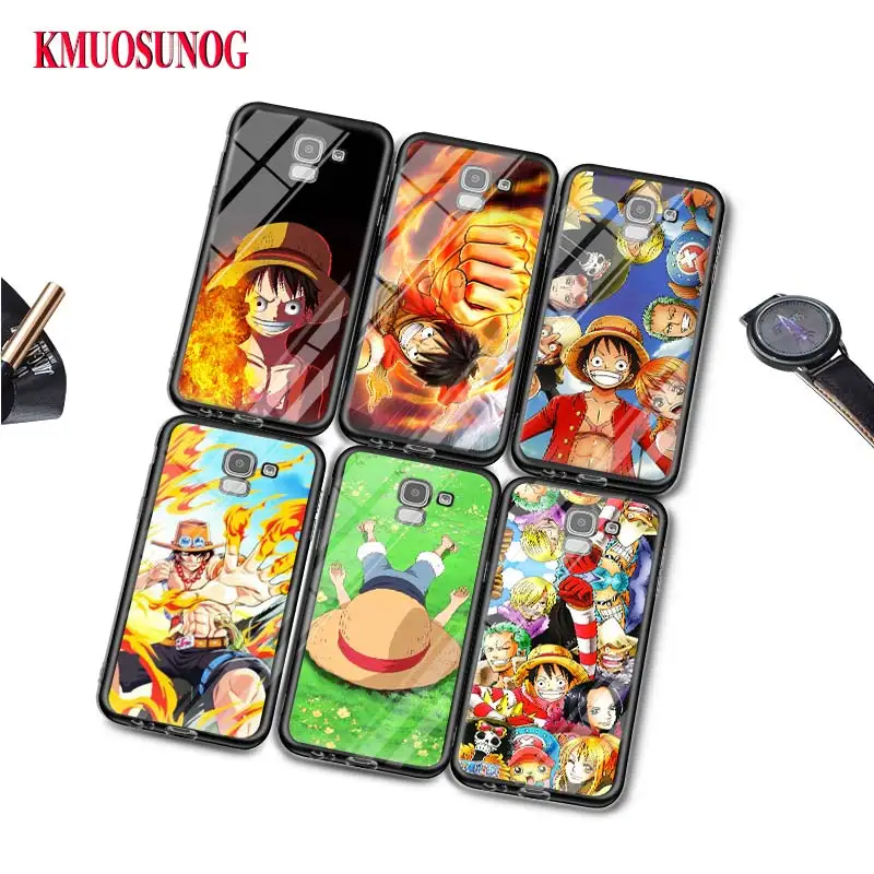 

Black Silicone Case One Piece D Ace for Samsung Galaxy j8 j7 j6 j5 j4 j3 Plus Prime 2018 2017 2016 Phone Bag Cover