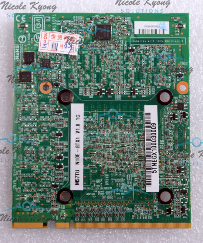 clevo GTX280M back