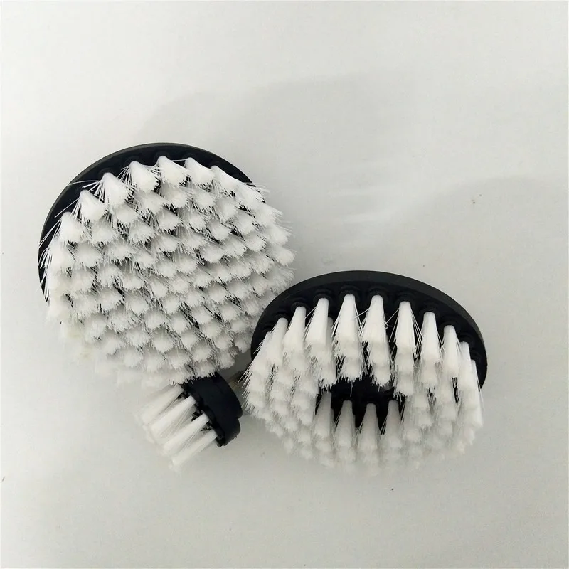 

soft cleaning brush Power Scrub Drill Brush hand tool set Clean Brush used on Electric Drill for Carpet free shipping 3 pcs/set