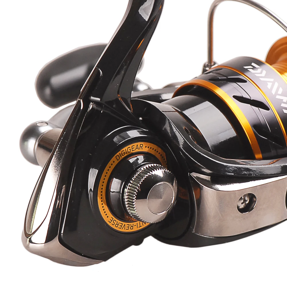 DAIWA Миссия CS 2000S 2500S 3000S 4000S спиннинговая Рыболовная катушка 4BB морской окунь кормушка для карпа переднее Тянущее колесо Moulinet Peche