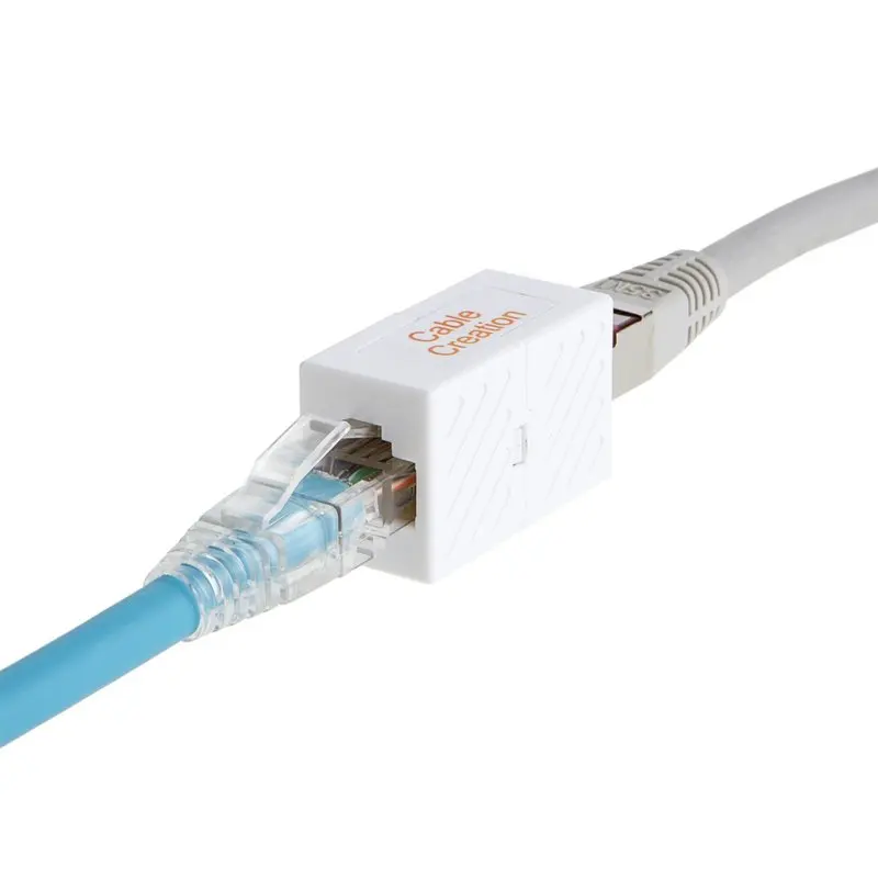 Соединительная муфта RJ45 (1 упаковка) в линии Cat6/5e/5 разъем Ethernet LAN Сетевой кабель