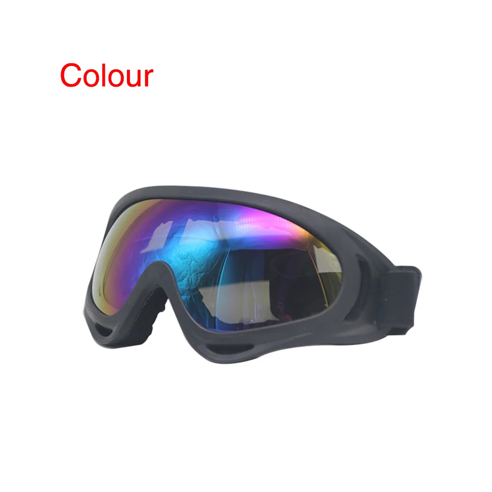 ZSDTRP 5 цветов внедорожные гонки мотокросса квадроцикл велосипеды мотоциклетные очки цвета линзы очки для улицы - Color: Multicolor lens