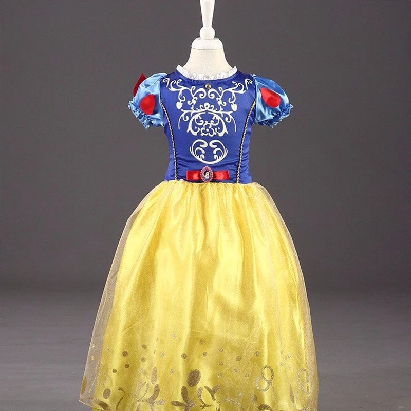 

Girs Cinderella clothing Dress kids Elsa dress For Girls Rapunzel Aurora Children Cosplay Costume childen Clothing 3 4 5 6 7 8T