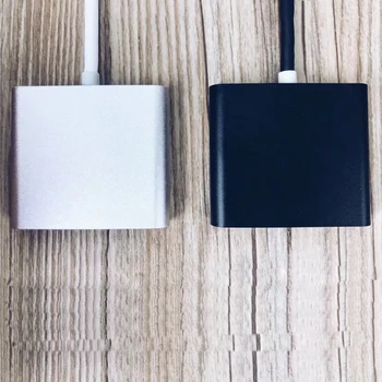 

50PCS For Switch NS convenient base HDMI adapter type-c adapter supports for NS host 5.0.0 black or silver