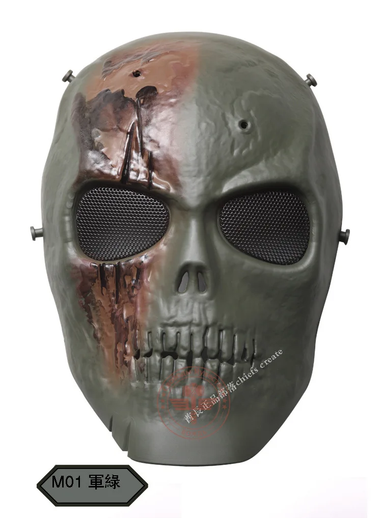 Вечерние маска M01 защитный скелет для верховой езды фильм реквизит CS поле боя героев маска от пыли