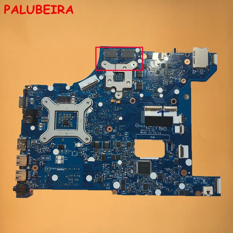 PALUBEIRA 04Y1301 VILE2 NM-A044 для lenovo thinkpad edge E531 Материнская плата ноутбука HM77 испытанная графика