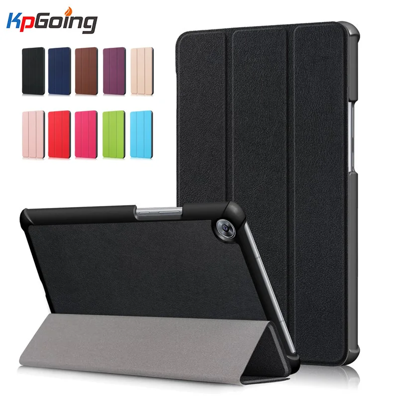 

Ultra Lightweight Slim Stand Smart Case Cover For Huawei MediaPad M5 Fundas Colorful Protective Skin Cover Tablet PC Cases