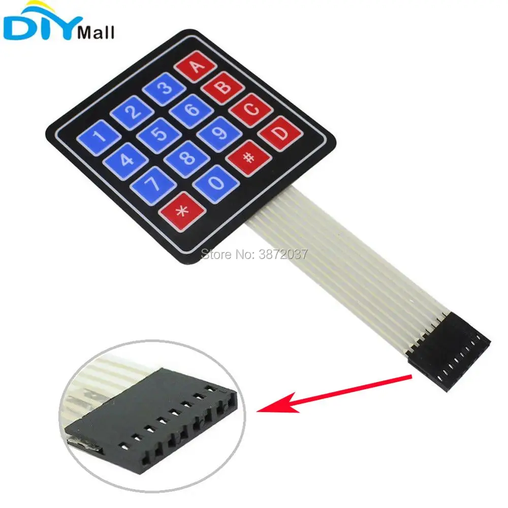 FZ0078-16 keys matrix keypad module-1