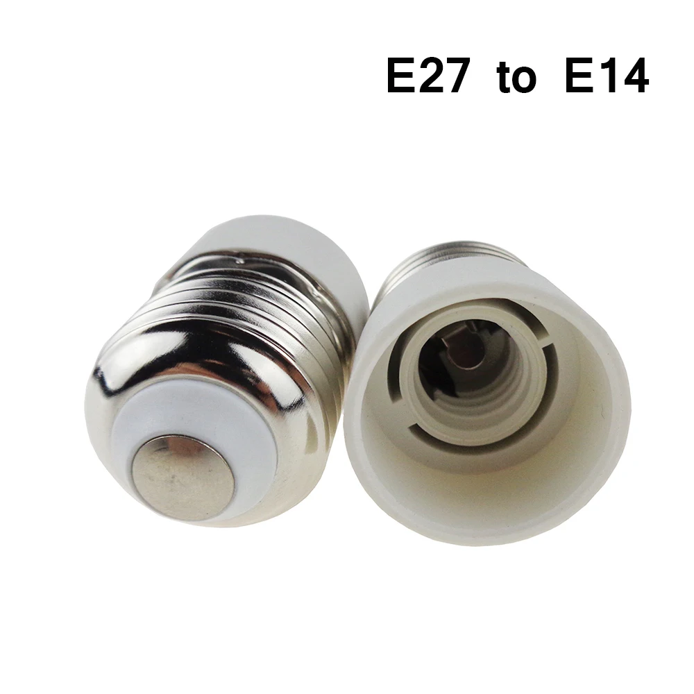

Fireproof Material E27 to E14 lamp Holder Converter Socket Conversion light Bulb Base type Adapter Bulbs parts