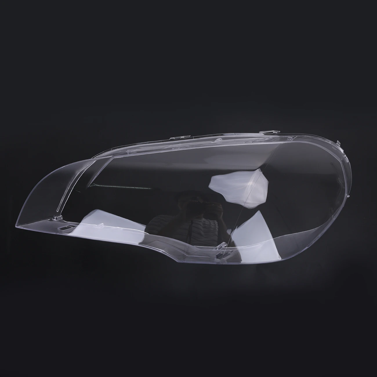 Left Side Transparent Housing Headlight Lens Shell Cover Light Assembly