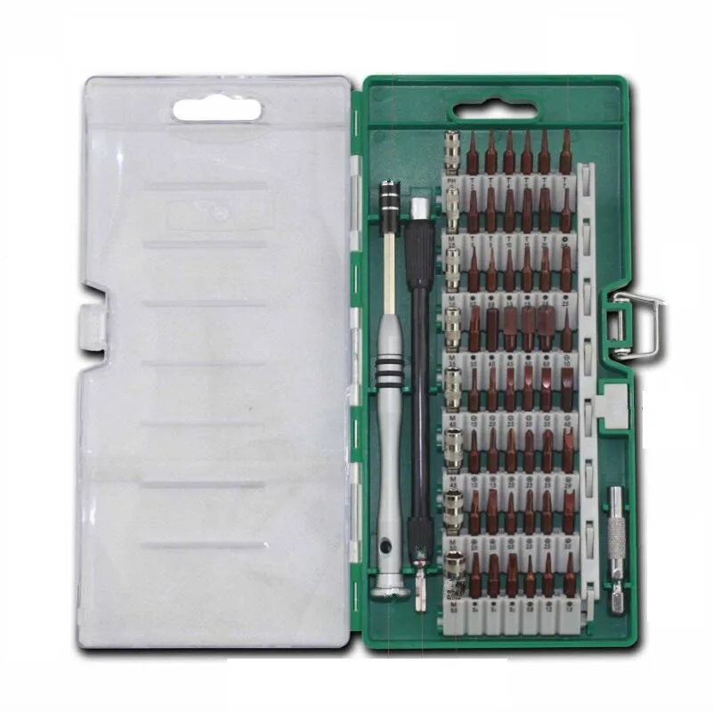 

Magnetic Screwdriver Bits Set 60 In 1 Precision S2 Screwdriver Repair Tools Kit for Phone PC Socket Wrench Universal Keys