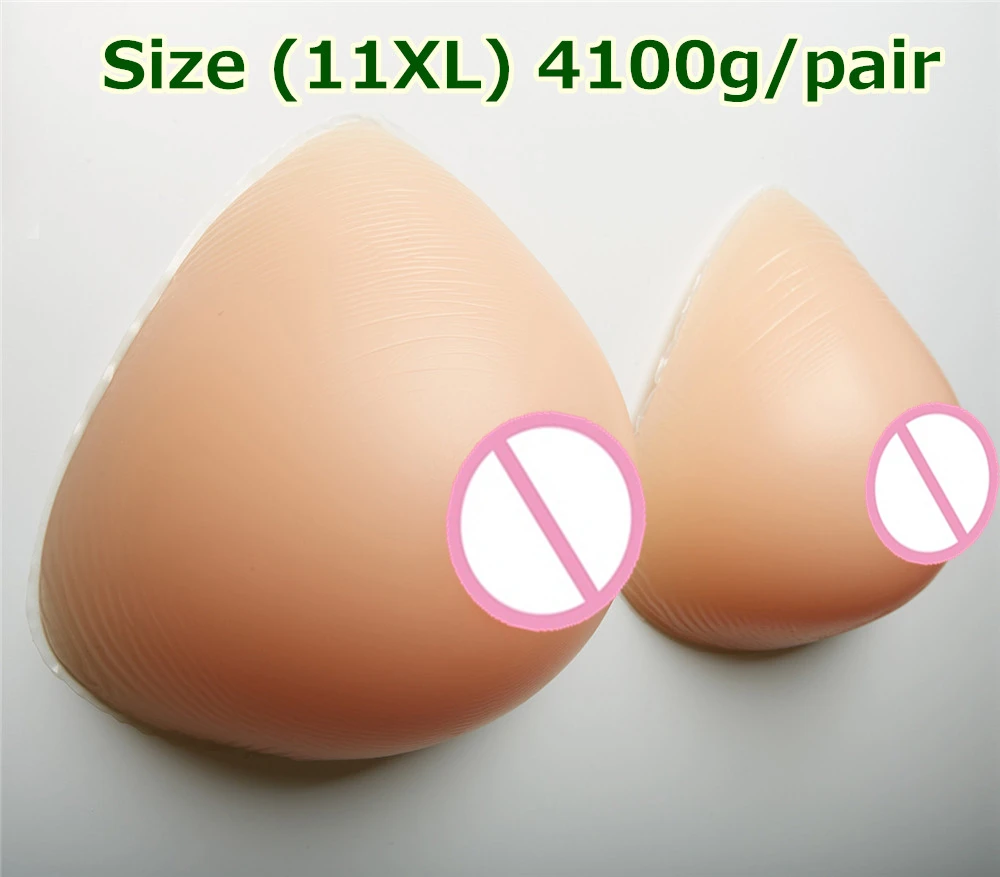 

4100g/pair False Breast Artificial Breasts Silicone Breast Form Boobs Mastectomy Crossdresser Drag Queen Shemale Transgender