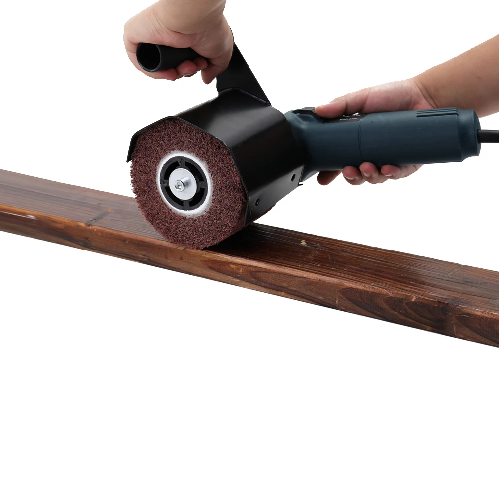 щеточная шлифовальная насадка titan ussn315. насадка для шлифовки вогнутых поверхностей. насадка на болгарку для шлифовки дерева. шлифовальные насадки для шлиф станка по дереву. аппликатор для шлифовки дерева toolberg 150х150мм.