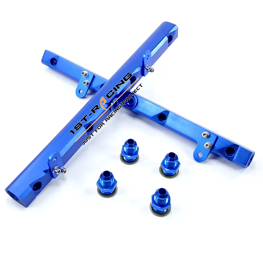 

LS2 6LT V8 VZ VE BLUE BILLET HIGH FLOW ALUMINUM FUEL RAIL KIT 1st-racingau