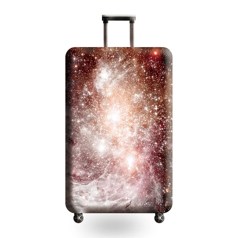 Защитный чехол для багажа с абстрактным рисунком, эластичные защитные чехлы, аксессуары для путешествий, чехол на колесиках, пылезащитный чехол для 18-32 дюймов - Цвет: B