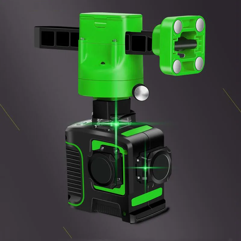 

8-Line Laser Level 3D Self-Balancing Infrared Level 360 Horizontal Vertical Cross Super Green Laser Beam Line Level Wall Meter