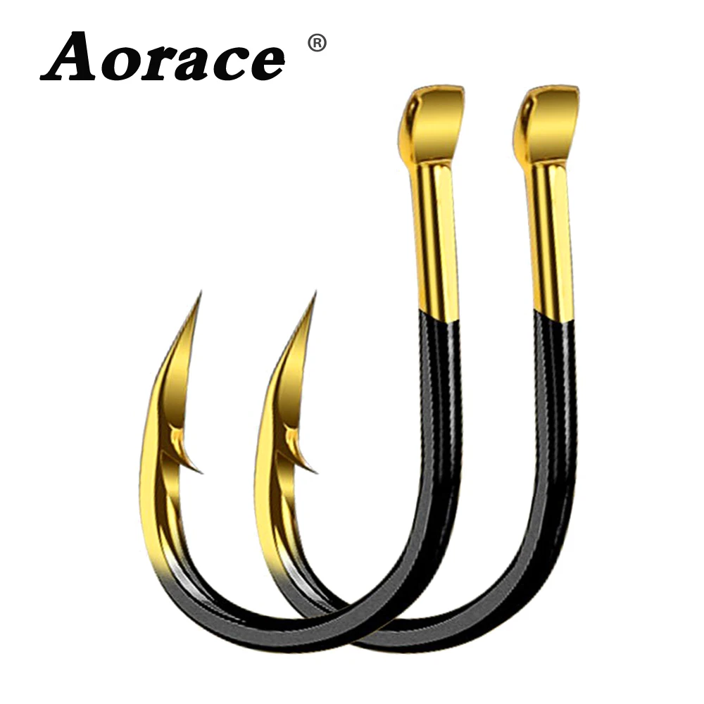 10pcs/lot Fishing Hook Barbed Colored Tungsten Alloy Bulk Fishing Hook